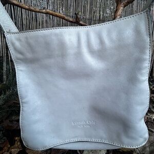 Kenneth Cole New York Cream Crossbody Bag